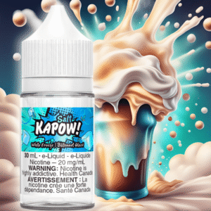 white freeze salt by kapow e liquid