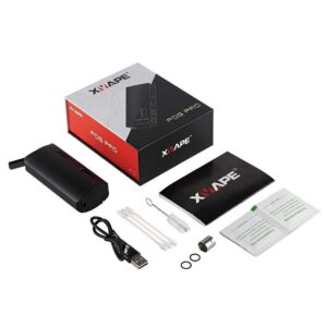 x vape fog pro dry herbs vaporizer black